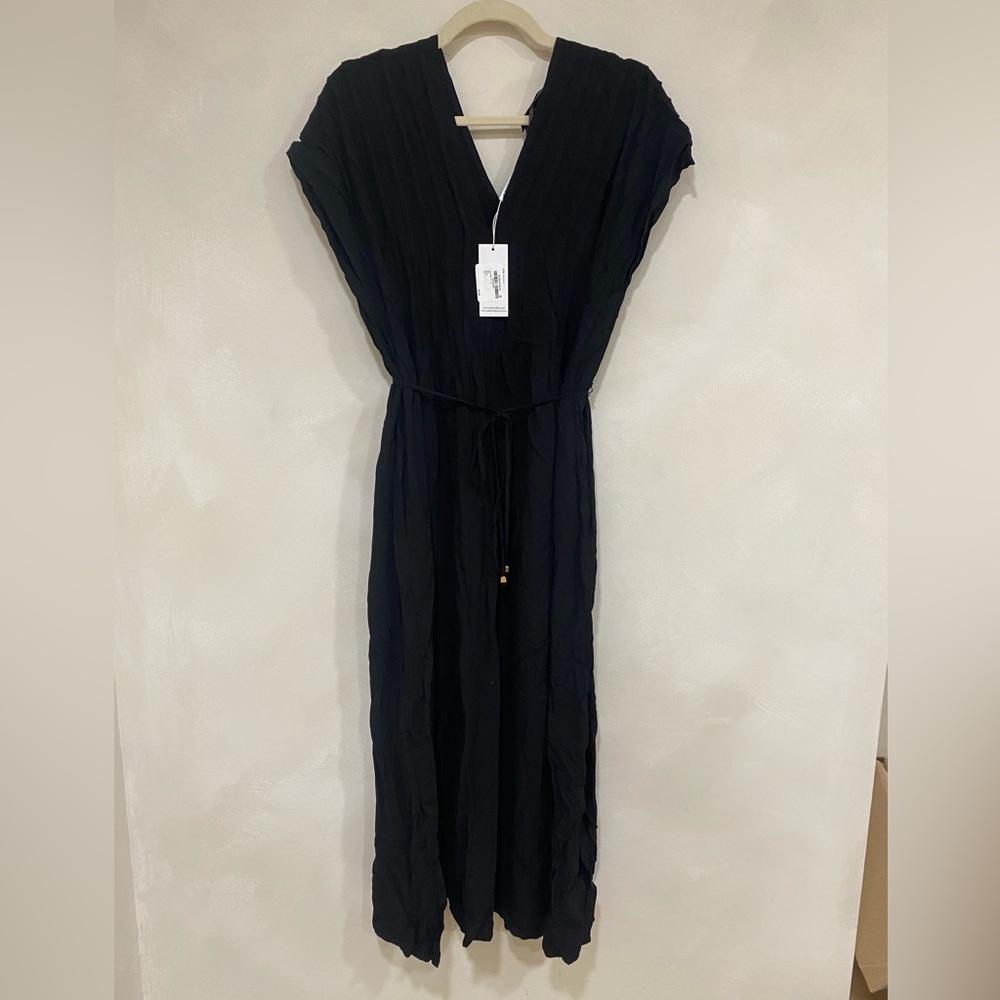 Petal & Pup Orly Midi Dress Black Small NWT - Picture 3 of 6